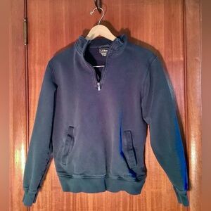 L.L. Bean Mens Heavyweight Quarter Zip